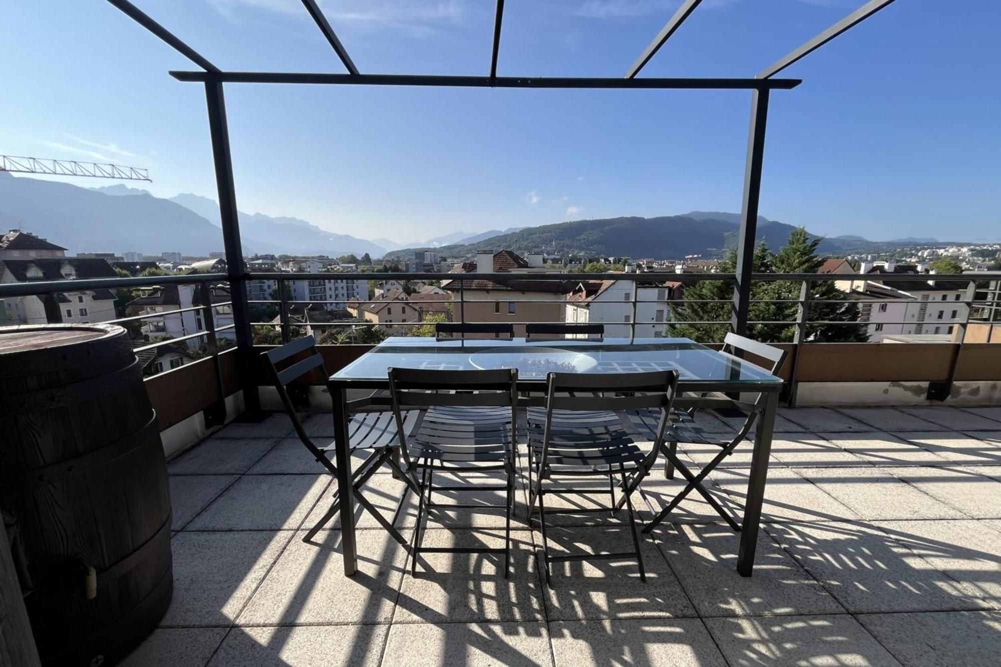 Penthouse Flat South-Facing Terrace - Welkeys Apartman Annecy Kültér fotó